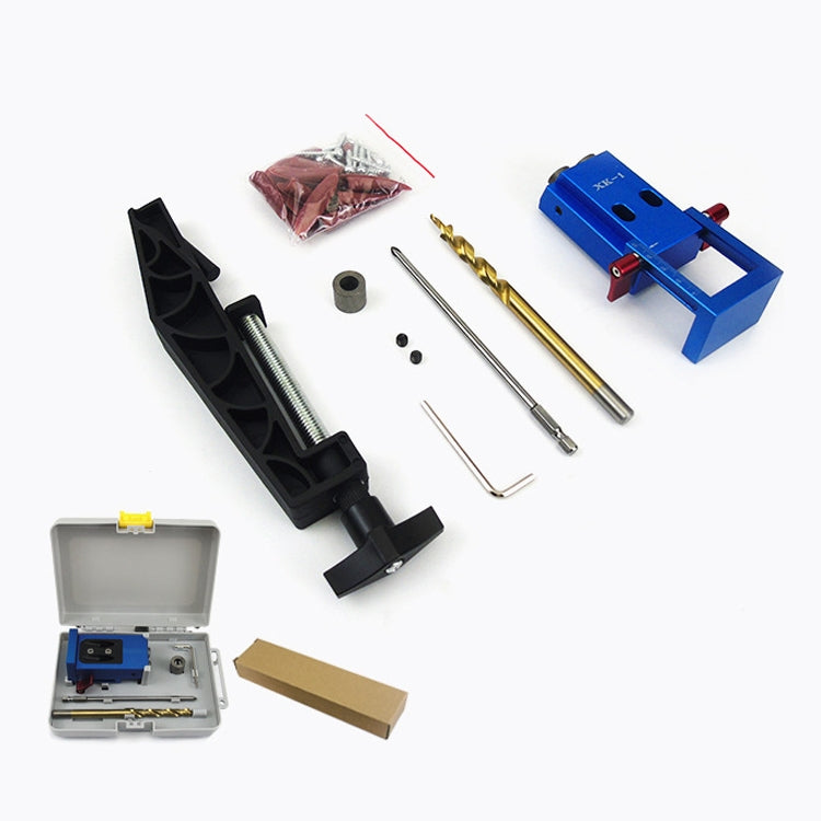 XK-1 C Aluminum Alloy Woodworking Oblique Hole Locator Woodworking Punch Tool, XK-1 C XK-1 C