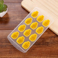 Banana Shaped Silicon Ice Cube Tray / Ice Mold Random Color, Banana Shaped Banana Shaped