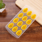 Banana Shaped Silicon Ice Cube Tray / Ice Mold Random Color, Banana Shaped Banana Shaped