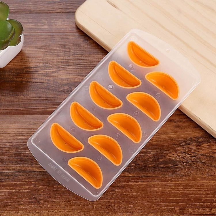 Orange Shaped Silicon Ice Cube Tray / Ice Mold Random Color, Orange Shaped Orange Shaped