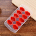 Lips Shaped Silicon Ice Cube Tray / Ice Mold, Lips Shaped Lips Shaped