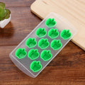 Apple Shaped Silicon Ice Cube Tray / Ice Mold Random Color, Apple Shaped Apple Shaped