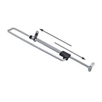 Telescopic Rail Pull-Out Wardrobe Clothes Hanger(25cm), 25cm