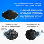 Bath Water Purifier Shower Faucet Chlorine Filter, Interface: 2.1cm / 2.7cm, 2.1cm / 2.7cm Faucet Filter