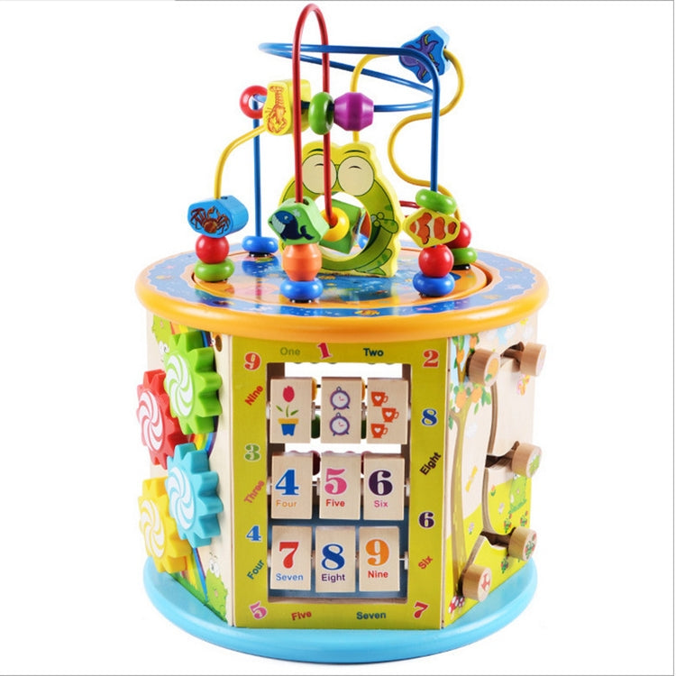 Multi-functional Wooden Gaming Treasure Box Toy, Multi-functional Multi-functional
