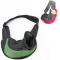 Dog and Cat Sling Carrier Hands Free Reversible Pet Papoose Bag, Size：Large, Size：Large Size：Large Green