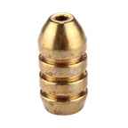 4g Threaded Copper Bullet Fishing Sinker Fishing Weights Soft lure Accessory, 4g 4g
