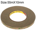 Super Adhesive Ultra-thin Transparent and High-temperature Resistant Double-sided Traceless Tape, Size: 55m x 10mm, Size: 55m x 10mm Size: 55m x 10mm