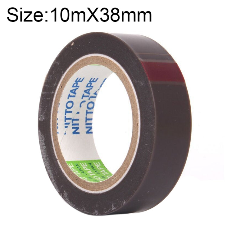 NO.903UL 0.08mm Thickness NITTO DENKO Teflon High Temperature Tape for Sealing Machine , Size: 10m x 38mm, Size: 10m x 38mm Size: 10m x 38mm