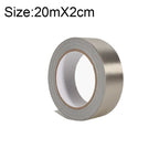 Plain Weave Double-sided Conductive Cloth Adhesive Cloth Single Sided Adhesive EMI Shielding Button Repairs, Size: 20m x 2cm, Size: 20m x 2cm Size: 20m x 2cm