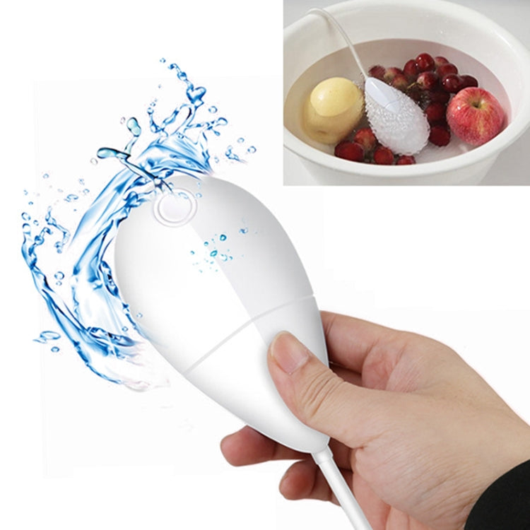 Portable Mini Ultrasonic Washing Machine Cleaner for Clothing / Vegetable / Fruit, Water Drop Style Water Drop Style