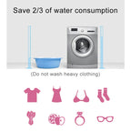 Portable Mini Ultrasonic Washing Machine Cleaner for Clothing / Vegetable / Fruit, Water Drop Style