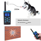 PaiPaitek Automatic Anti Barking Collar Pet Training Control System + Electric Shock PU Leather Collar for Dogs, PD525