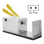 Stainless Steel Electric Tornado Potato Tower Crane, EU Plug, Electric Electric