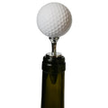 Golf + Tee Shape Red Wine Bottle Stopper, Size: 10 x 4.2cm, Golf + Tee Stopper Golf + Tee Stopper Silver