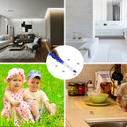 SK818 USB Charging Insects Bugs Suction Traps Electric Pest Spider Catcher with LED Light, SK818 Blue