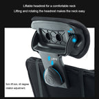 RC-10-1 Computer Chair Office Chair Home Esports Net Cloth Lifted Rotated Footrest Reclining Chair with Aluminum Alloy Feet, With Aluminum Alloy Feet/Footrest