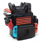 KJH Multi-function Bracket Handle Charging Base Receiving Frame for Nintendo Switch, KJH-SWITCH-27 KJH-SWITCH-27