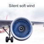 Portable Adjustable Mini USB Charging Air Convection Cycle Desktop Electric Fan Air Cooler, Support 2 Speed Control – Touch Control