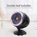 Portable Adjustable Mini USB Charging Air Convection Cycle Desktop Electric Fan Air Cooler, Support 2 Speed Control – Touch Control