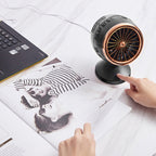 Portable Adjustable Mini USB Charging Air Convection Cycle Desktop Electric Fan Air Cooler, Support 2 Speed Control – Touch Control