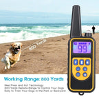 880-2 800 Yards Rechargeable Remote Control Collar Dog Training Device Anti Barking Device, 880-2 Black Black, 880-2 Black+Orange – Durable Build, Easy to Use