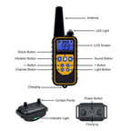 880-2 800 Yards Rechargeable Remote Control Collar Dog Training Device Anti Barking Device, 880-2 Black Black, 880-2 Black+Orange – Durable Build, Easy to Use