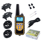 880-2 800 Yards Rechargeable Remote Control Collar Dog Training Device Anti Barking Device, 880-2 Black Black, 880-2 Black+Orange – Durable Build, Easy to Use