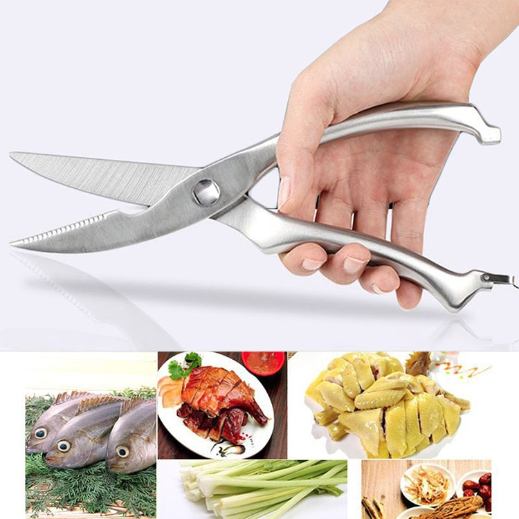 10 inch Kitchen Poultry Fish Chicken Bone Stainless Steel Cutter Cook Gadget Shear, Blister Package, Blister Package Blister Package