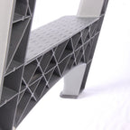Thick Plastic Double-sided Folding Ladder Car Wash Tool Car Wash Stool, Double-sided Folding Ladder