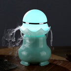 4W USB Charging Night Luminescent Pearl Ultrasonic Aromatherapy Humidifier with LED Colorful Light for Home / Office, Water Tank Capacity: 95ml, DC 5V Emerald Green
