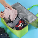 Portable Double Layer Mesh Sport Duffel Beach Picnic Shoulder Storage Bag Handbag, Double Layer Handbag(Green), Double Layer Handbag(Blue) – Durable Build, Easy to Use