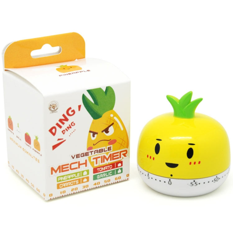 Vegetable Kitchen Timer Cooking Mechanical Timing Tool Count Down Alarm, Random Color Delivery, RB208 RB208