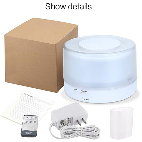 T700 Remote Control Clear White Air Humidifier Automatic Alcohol Sprayer Essential Oil Diffuser Ultrasonic Mist Maker Ultrasonic Aroma Diffuser Atomizer Color LED, Capacity: 700ml, DC 24V, US Plug, Clear White (700ml), Wood Pattern (700ml) – TPU
