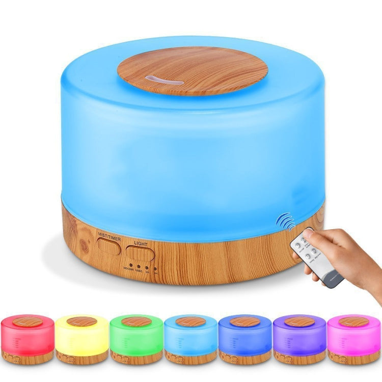 T700 Remote Control Clear White Air Humidifier Automatic Alcohol Sprayer Essential Oil Diffuser Ultrasonic Mist Maker Ultrasonic Aroma Diffuser Atomizer Color LED, Capacity: 700ml, DC 24V, US Plug, Clear White (700ml), Wood Pattern (700ml) – TPU Wood Pattern (700ml) HC37502