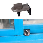 Sliding Sash Stopper Cabinet Locks & Straps Doors Security Anti-theft Lock Window Door Baby Safety Lock, 029 029