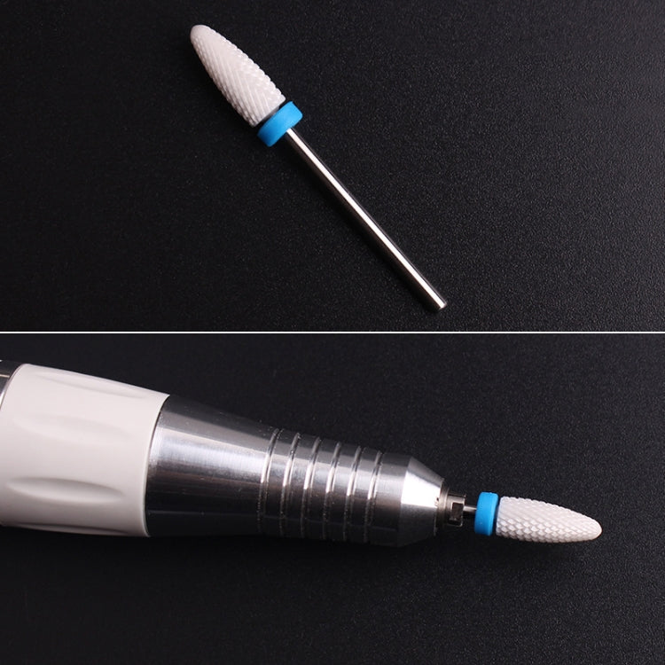 Nail Ceramic Cylindrical Corn Shape Electric Power Grinding Head, Size: 49*6mm, Size: 49*6mm – Durable Build, Easy to Use