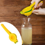 LsCook Aluminum Alloy Manual Dual Layers Lemon Juicer, Random Color Delivery, Aluminum Alloy Aluminum Alloy