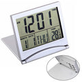 MT-033 LCD Display Portable Folding Digital Travel Temperature Alarm Clock, MT-033 – Durable Build, Easy to Use MT-033