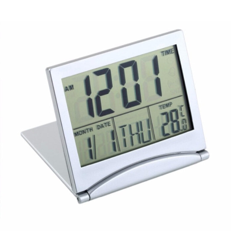 MT-033 LCD Display Portable Folding Digital Travel Temperature Alarm Clock, MT-033 – Durable Build, Easy to Use