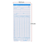 90 PCS Paper Time Card, Paper Time Card