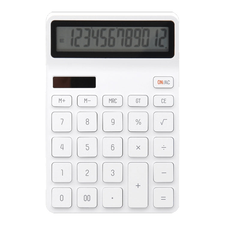 Original Xiaomi Youpin LEMO Rice Calculator 12-bit LED Display ABS Material 6 Degree Angle, 12-bit Calculator 12-bit Calculator