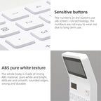 Original Xiaomi Youpin LEMO Rice Calculator 12-bit LED Display ABS Material 6 Degree Angle, 12-bit Calculator