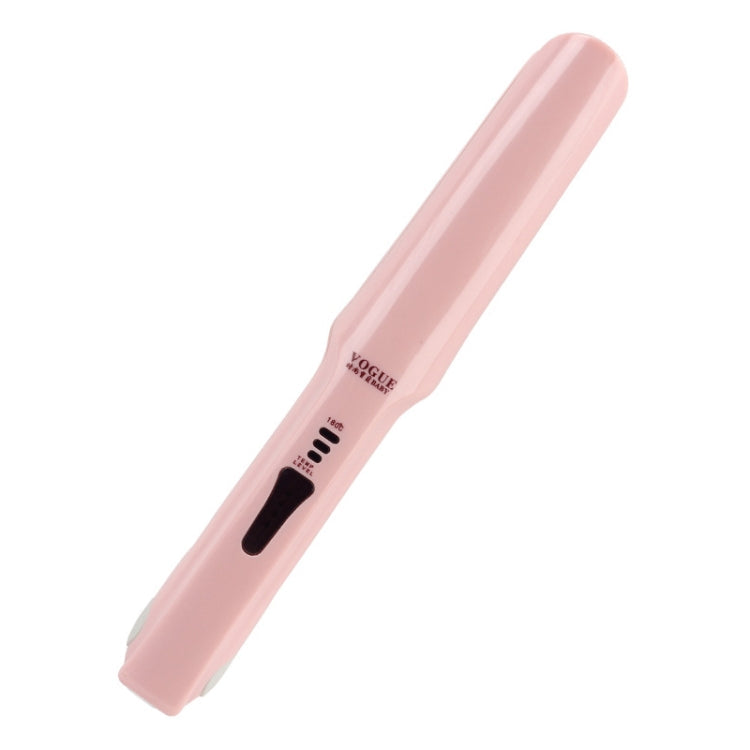 Wireless Mini USB Rechargeable Hair Straightener Hair Curler Double Purpose Hair Splint – Aluminum Alloy