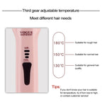 Wireless Mini USB Rechargeable Hair Straightener Hair Curler Double Purpose Hair Splint – Aluminum Alloy