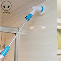 Multi-function Tub and Tile Scrubber Cordless Power Spin Scrubber Power Cleaning Brush Set for Bathroom Floor Wall, AU Plug, AU Plug AU Plug