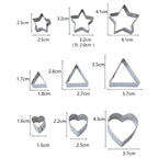 24 PCS / Set Stainless Steel DIY Cookie Biscuits Molds Geometry Baking Tools (Octagon), HC4340A, HC4340B, HC4340C