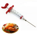Creative Kitchen Tools Condiment Syringe Turkey Needle Barbecue Sauce Syringes Cooking Tools, Plastic Marinade Injector Plastic Marinade Injector