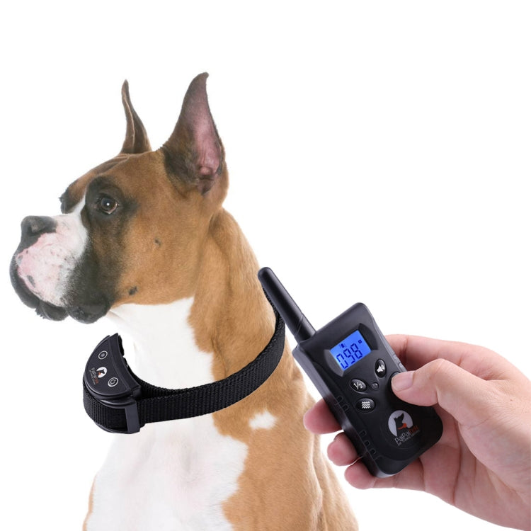 PaiPaitek PD520V Automatic Anti Barking Collar Pet Training Control System for Dogs, PD520V Black PD520V Black Black