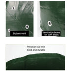 2 PCS 7 Gallons Potato Planting PE Bags Woven Fabric Bags Cultivation Garden Pots Vegetable Planting Bags Grow Bags Farm Garden Supplies, Yellow, Green, Black, Orange